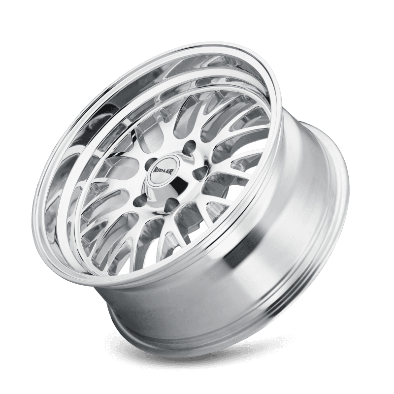 Ridler Wheels — Ridler 607 20x8.5 / 5x127 BP / 0mm Offset / 83.82mm Hub Polished Wheel
RIDLER 607 - view 3