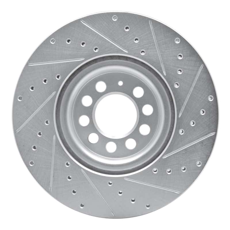 R1 Concepts — R1 00-06 Audi TT Front Left Drilled & Slotted Silver Brake Rotor
R1 Brake Rotor Drill - view 5