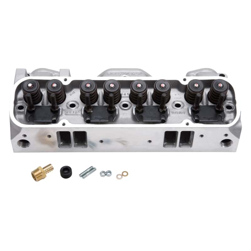 Edelbrock — Edelbrock Cylinder Head Performer RPM CNC Pontiac 1962-1969 455 CI C8 72 cc Combustion Chamber
CYLINDER HEADS - view 2