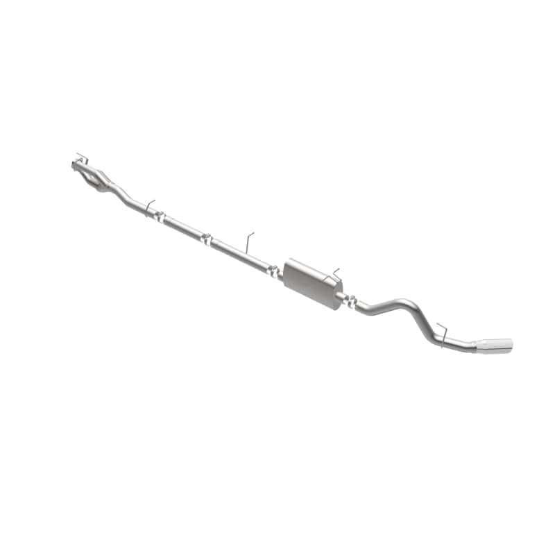 Magnaflow — MagnaFlow Sys C/B 11-15 Ford Super Duty F250 6.2L EC CC, SS 3.5in Single Rear Pass Side Ext 5in Tip
Cat-Back - view 19
