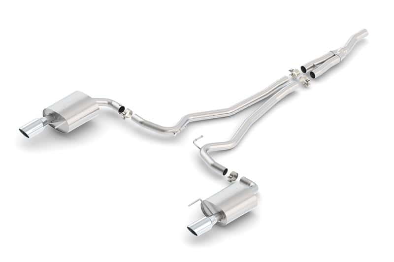 Borla — Borla S Type Cat Back 15-17 Ford Mustang 2.3L EcoBoost MT/AT 2.25in pipe 4in tip
Cat-Back System
ExhstSysKt - view 2