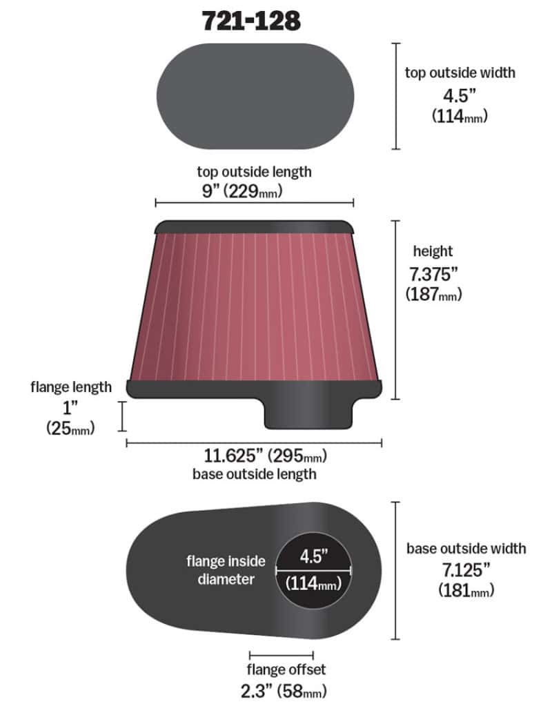 Airaid — Airaid Dodge 5.9/6.7L DSL / Ford 6.0L DSL Kit Replacement Air Filter - view 8