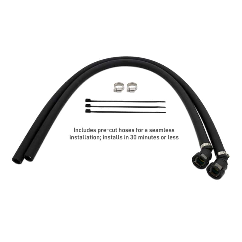 Mishimoto — Mishimoto 2025+ RAM 1500 3.0L Hurricane Baffled Oil Catch Can Kit - Black
Oil Catch Can Kit - view 6