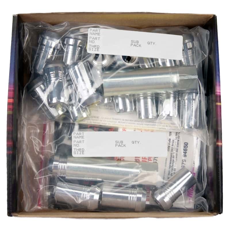 McGard — McGard SplineDrive Tuner 5 Lug Install Kit w/Locks & Tool (Cone) M14X1.5 / 22mm Hex - Chrome - view 6