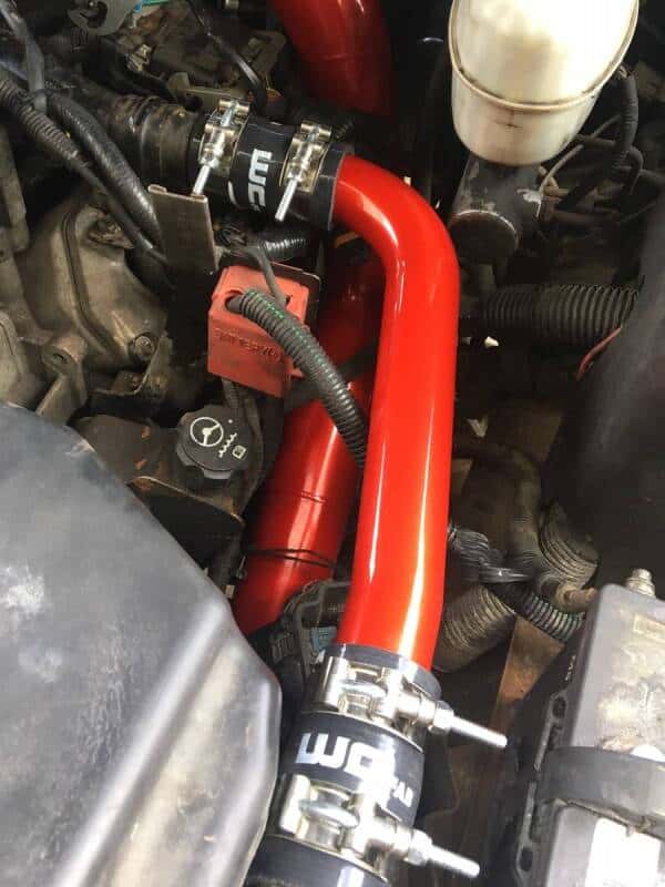 Wehrli — Wehrli 01-05 Chevrolet 6.6L LB7/LLY Duramax Upper Coolant Pipe - Gloss White
Clnt pipe 01-05 GW - view 4