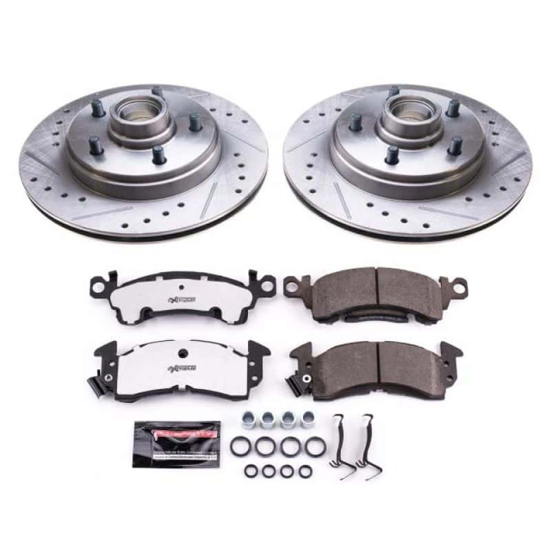 PowerStop — Power Stop 85-89 Buick Electra Front Z26 Street Warrior Brake Kit - view 1