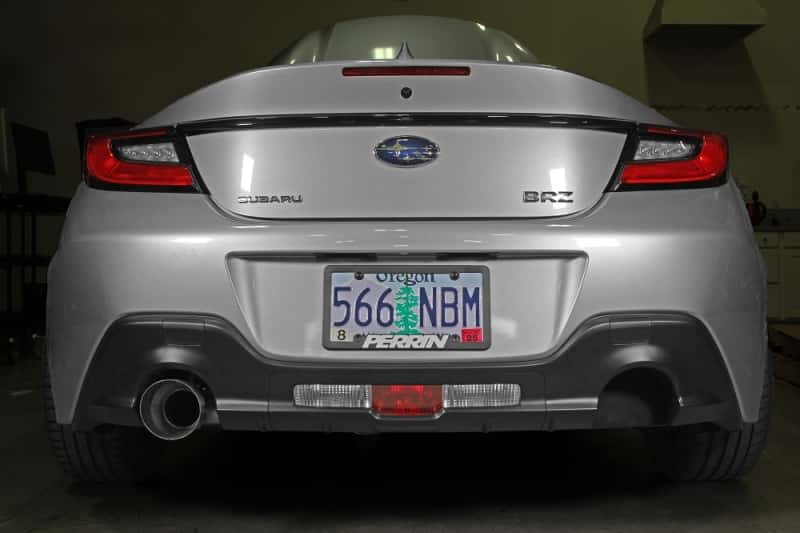 Perrin Performance — PERRIN 22-26 Subaru BRZ / Toyota GR86 Exhaust Cutout Plate (Right Side For Single Outlet Exh Sys) - view 7