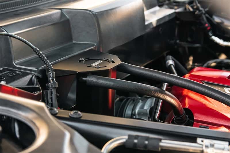 CORSA Performance — Corsa 2020+ Chevrolet Corvette C8 Stingray Coupe Catch Can
Accessory - view 4