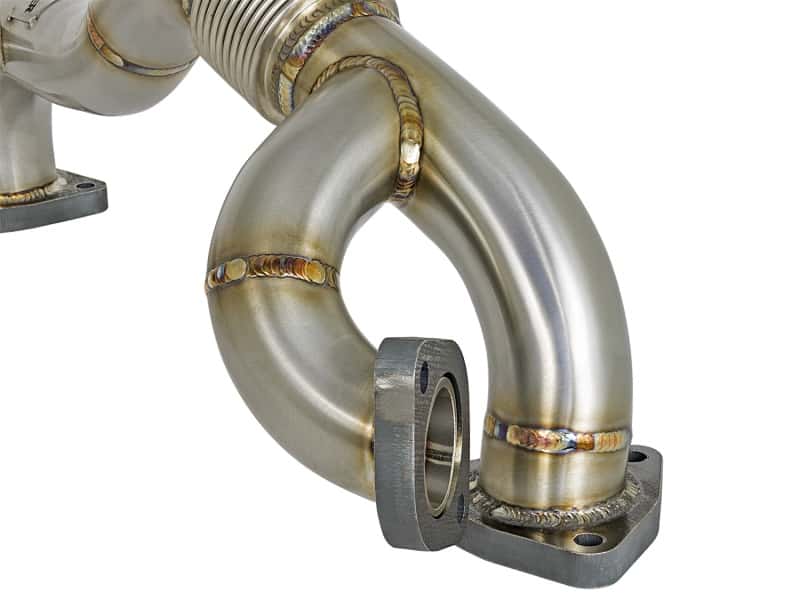 aFe — aFe Twisted Steel Header Up-Pipe 08-10 Ford Diesel Trucks V8-6.4L (td)
TwistedSteel Up-Pipe - view 3