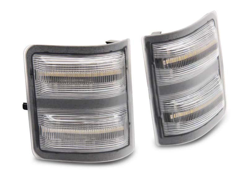Raxiom — Raxiom 11-16 Ford F-250/F-350 Super Duty Axial LED SEQL Switchback Side Mirror Marker Lamps- Clear
Lights - view 1