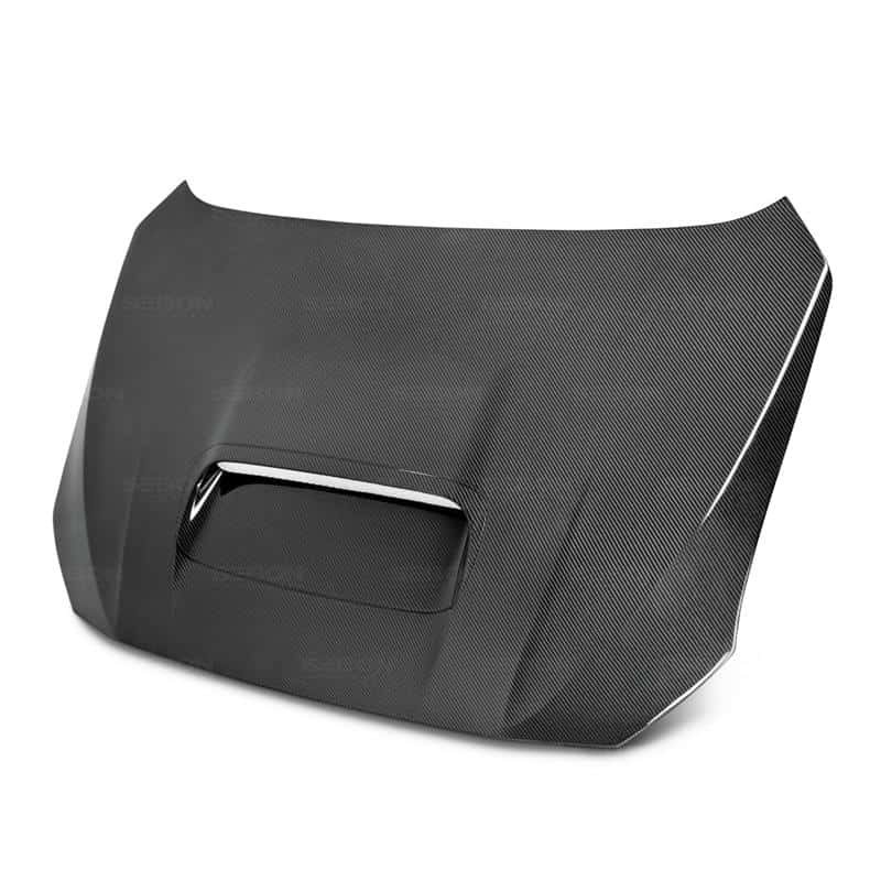 Seibon — Seibon 2015 Subaru WRX/STI OEM Style Carbon Fiber Hood - view 6