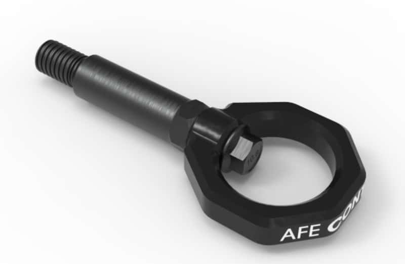 aFe — aFe Control Front Tow Hook Black BMW F-Chassis 2/3/4/M
Front Tow Hook - view 2