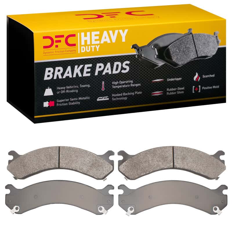 DFC — DFC 01-10 Chevrolet Silverado 3500 HD Rear Heavy Duty Pads - Semi Metallic
DFC Brake Pad Set - view 1