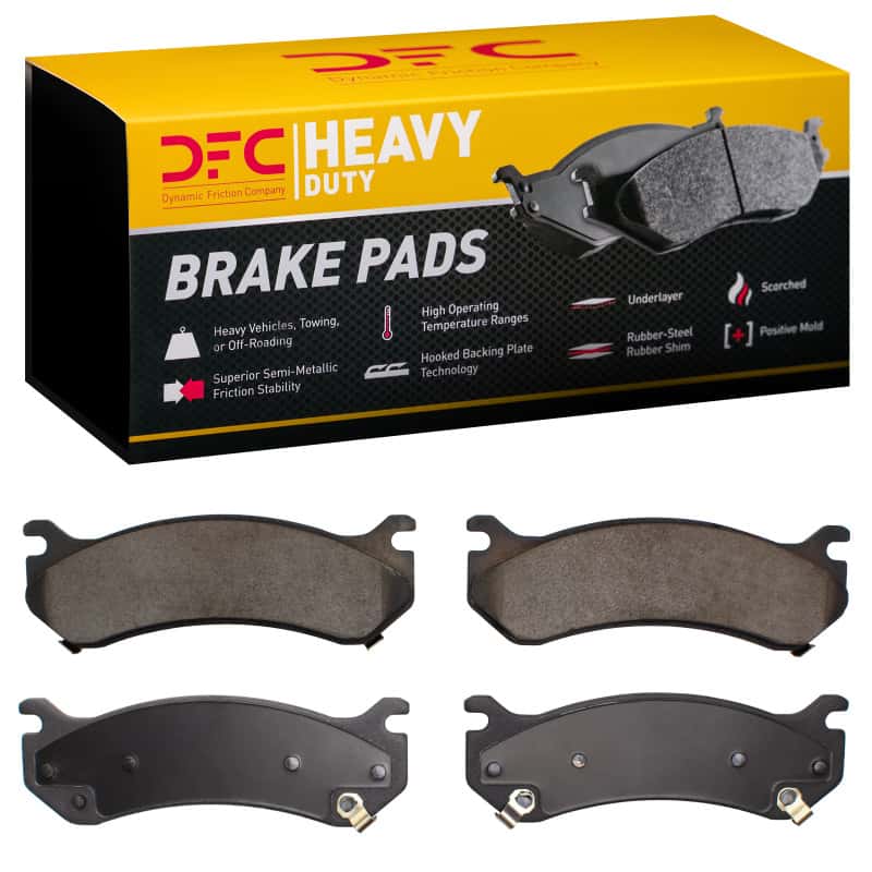DFC — DFC 99-13 Cadillac Escalade EXT Front/Rear Heavy Duty Pads - Semi Metallic
DFC Brake Pad Set - view 1