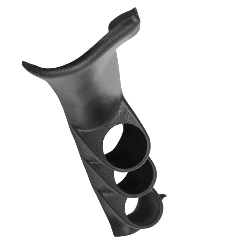 AutoMeter — Autometer 90-96 Nissan 300ZX Black Triple 52mm Pillar Pod
2-1/16" TRIPLE PILLA - view 2