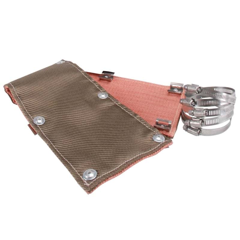 DEI — DEI Pipe Shield w/Stainless Steel Clamps - 6in x 24in - Titanium
Exhaust Heat Shield - view 1