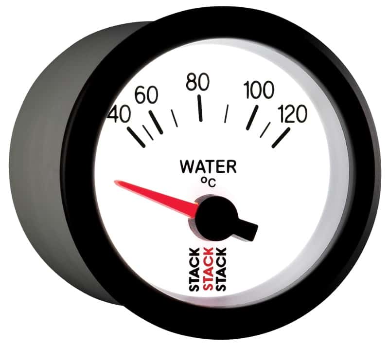 AutoMeter — Autometer Stack 52mm 40-120 Deg C M10 Male Electric Water Temp Gauge - White
Ga WTmp Elec Wt 120C - view 6