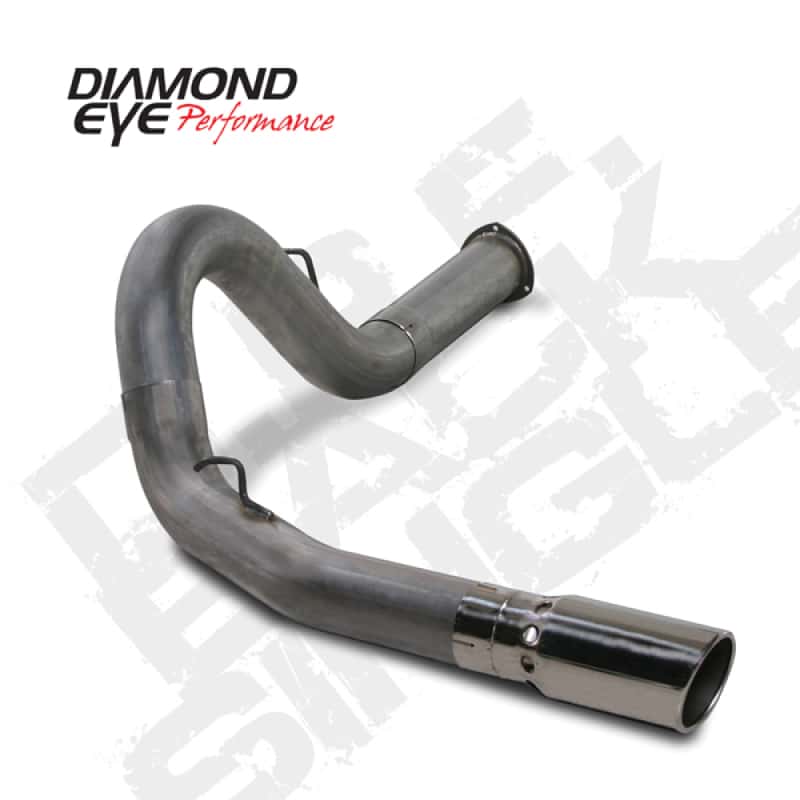 Diamond Eye Performance — Diamond Eye KIT 5in DPF-BACK Single SS 07.5-08 CHEVY 6 6L 2500/3500 PCKGD BX46X14X14OD EL-PL
KIT; 5in.; DPF-BACK; - view 2