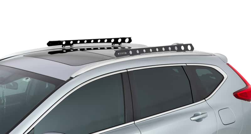 Rhino-Rack — Rhino-Rack 17-22 Honda CR-V 5th Gen 5DR (w/ Flush Rails) Backbone Mounting System - Black - view 1