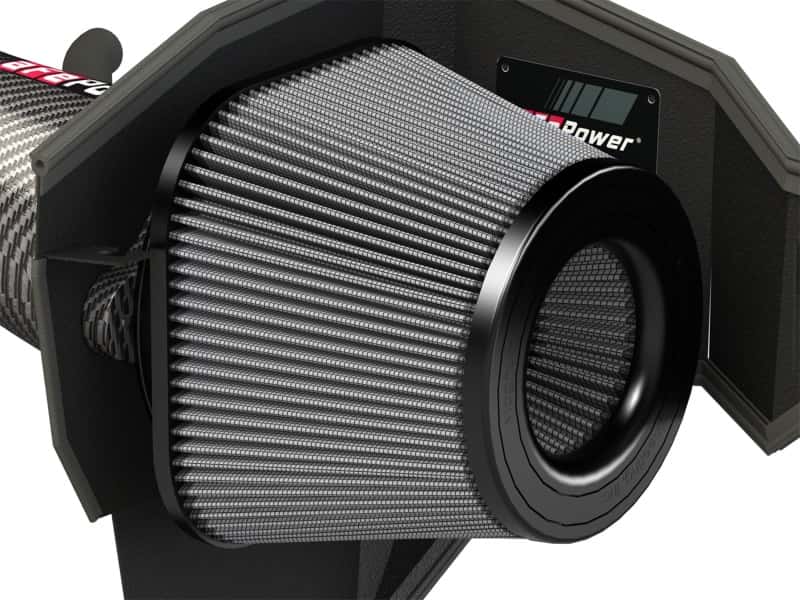 aFe — aFe POWER Magnum FORCE Carbon Fiber Stage 2 Pro Dry S CAIS - 11-18 Dodge Challenger/Charger V8-6.4L
Track Series Intake - view 5