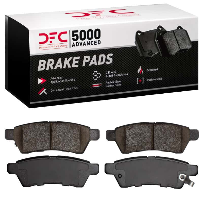 DFC — DFC 05-25 Nissan XTerra Rear 5000 Advanced Ceramic Brake Pads
DFC Brake Pad Set - view 1