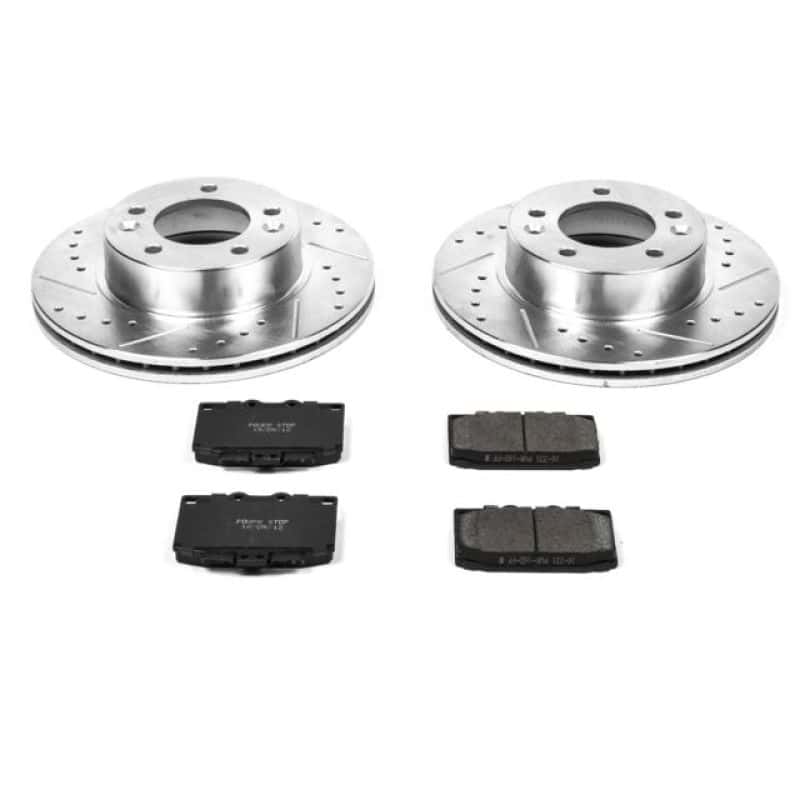 PowerStop — Power Stop 86-91 Mazda RX-7 Front Z23 Evolution Sport Brake Kit - view 1