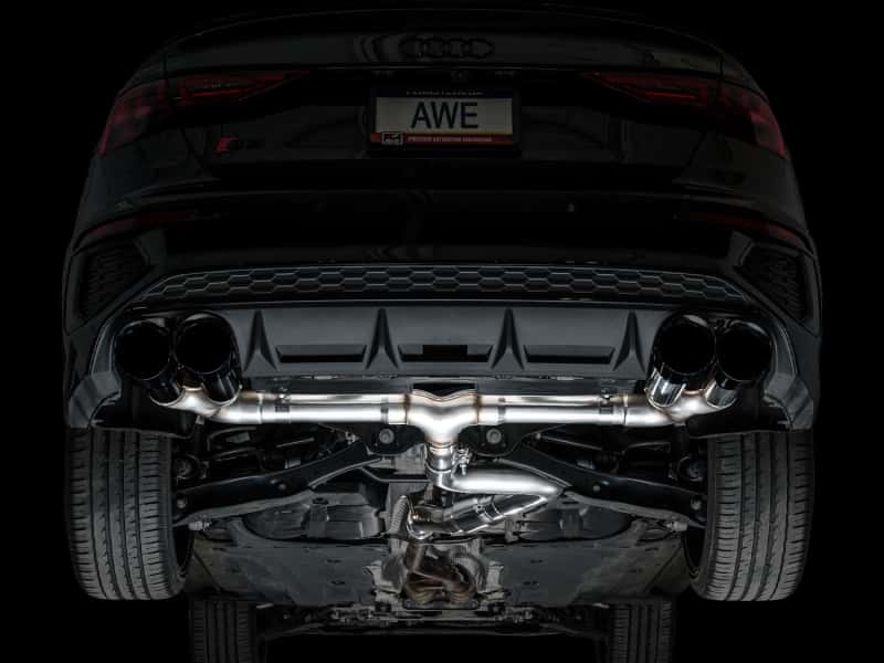AWE Tuning — AWE 22-24 Audi 8Y S3 Track Edition Exhaust  - Diamond Black Tips
Track Catback - view 9
