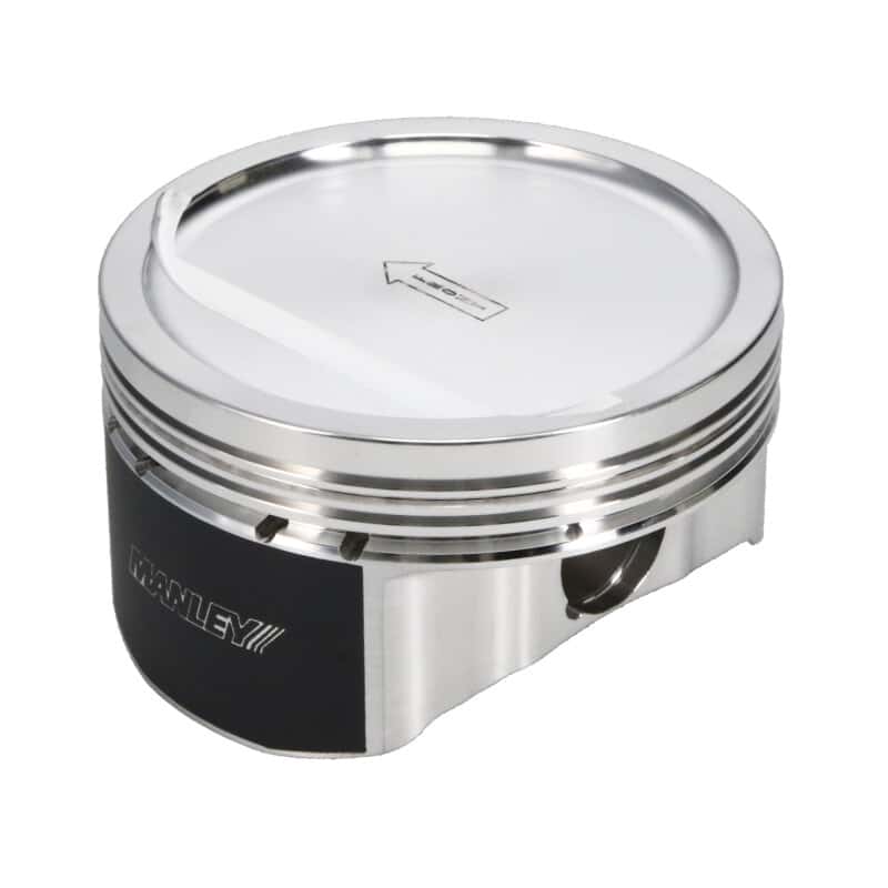 Manley Performance — Manley Small Block Chevrolet LS Series 4.075in Bore -18cc Dish 3.662in Stroke Platinum
Piston Set - view 1