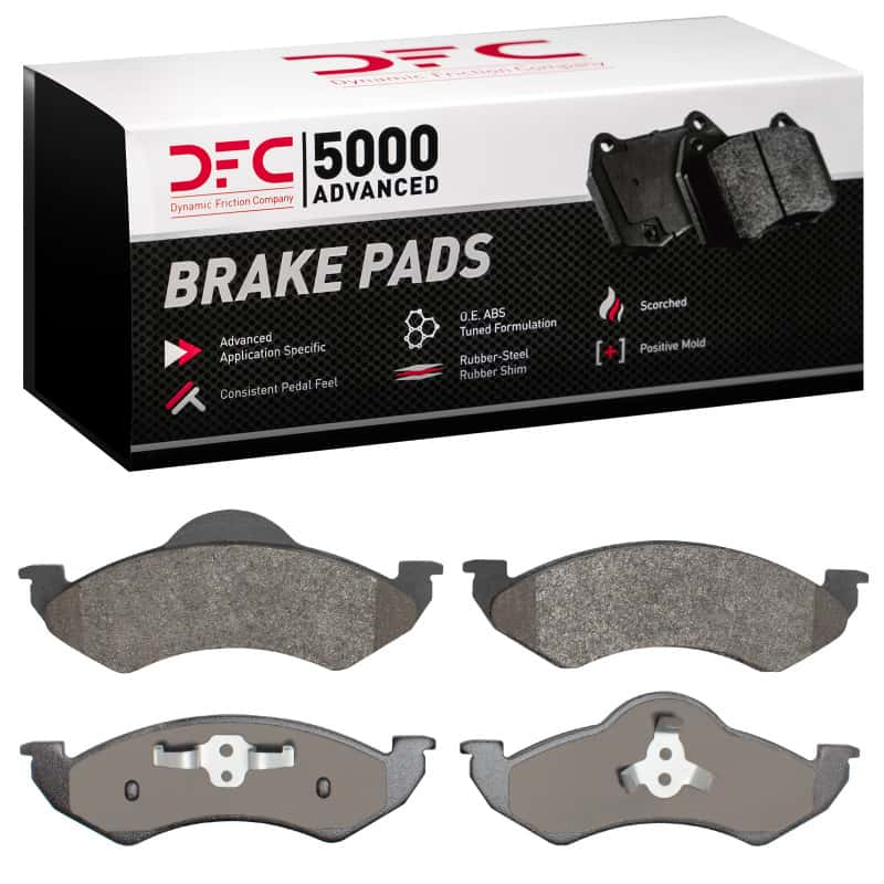 DFC — DFC 00-02 Dodge Dakota RWD Front 5000 Advanced Semi Metallic Brake Pads
DFC Brake Pad Set - view 1