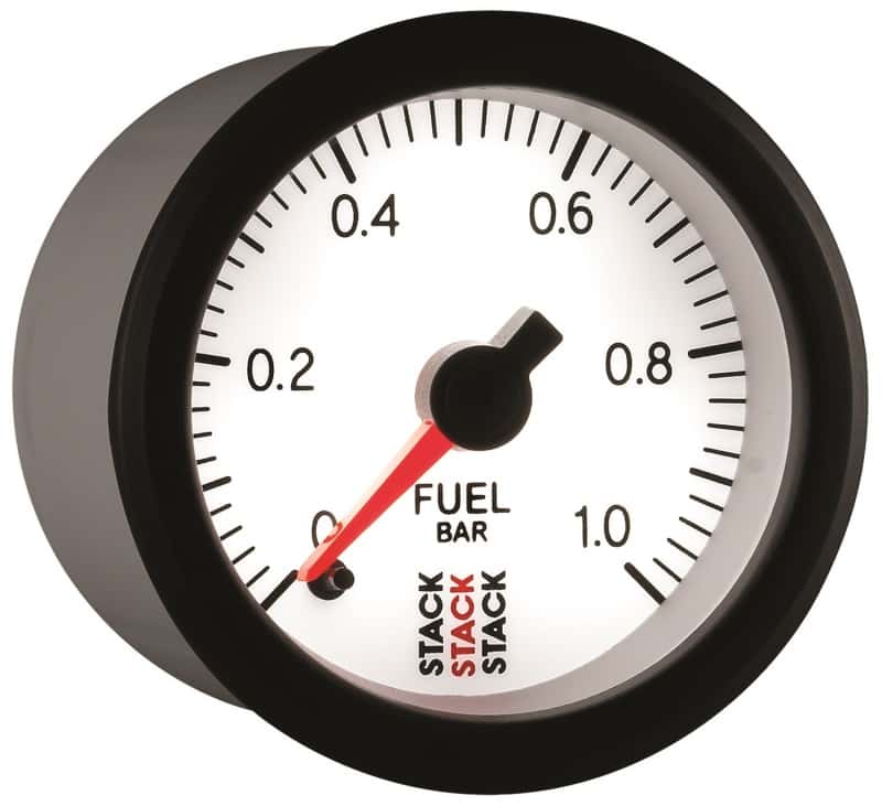 AutoMeter — Autometer Stack 52mm 0-1 Bar M10 Male Pro Stepper Motor Fuel Pressure Gauge - White
Ga FP ProStpr W 1Bar - view 6