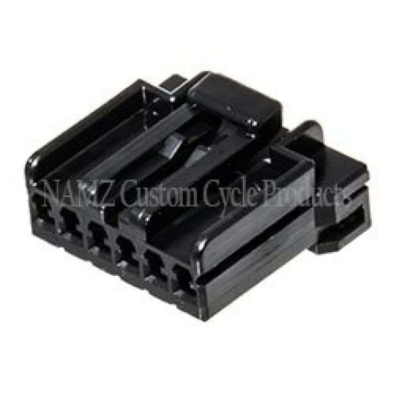 NAMZ — NAMZ AMP Multilock 6-Position Female Wire Plug Housing (HD 73156-96BK) - view 2