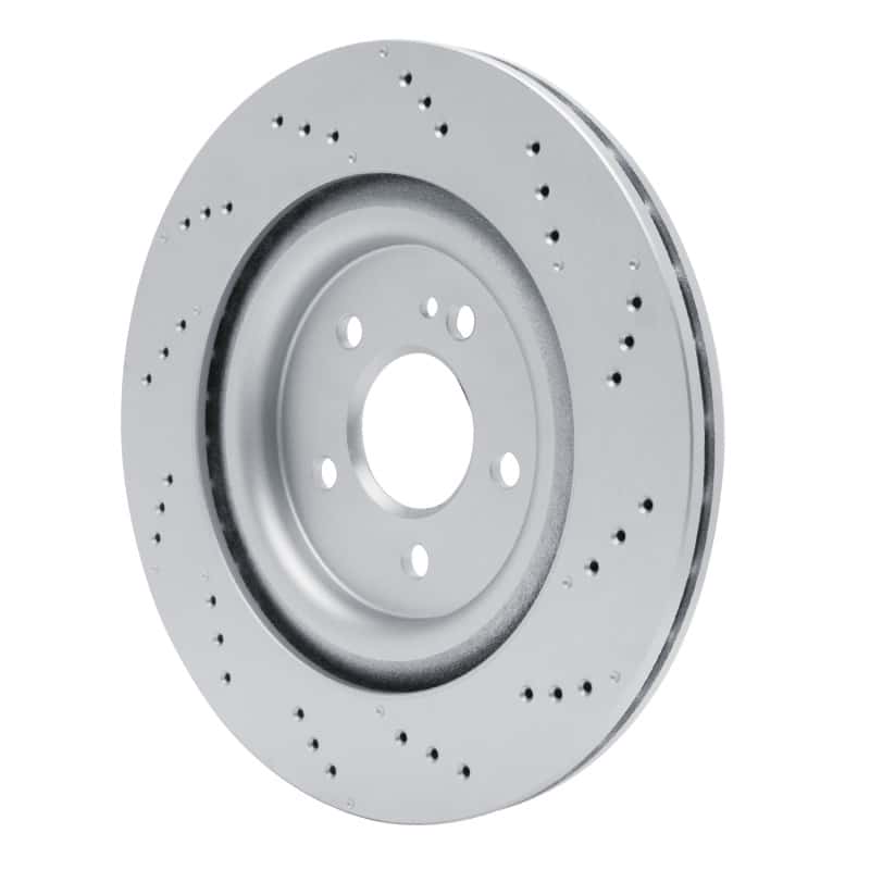 DFC — DFC 20-25 Mercedes-Benz A35 AMG Rear Drilled GeoSPEC Coated Rotor - view 4