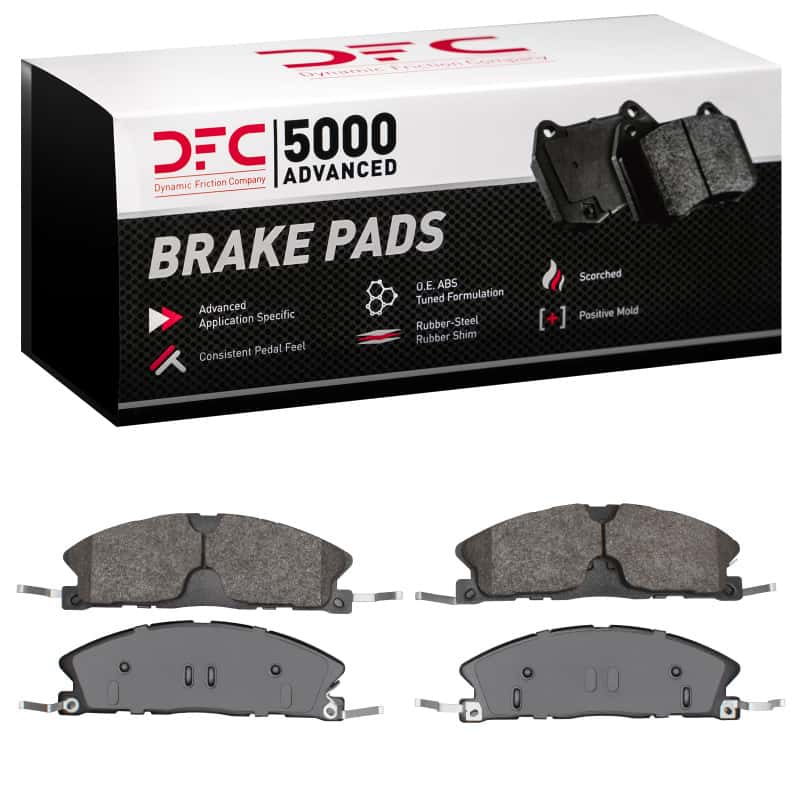 DFC — DFC 13-19 Ford Police Interceptor Sedan Front 5000 Advanced Semi Metallic Brake Pads
DFC Brake Pad Set - view 1