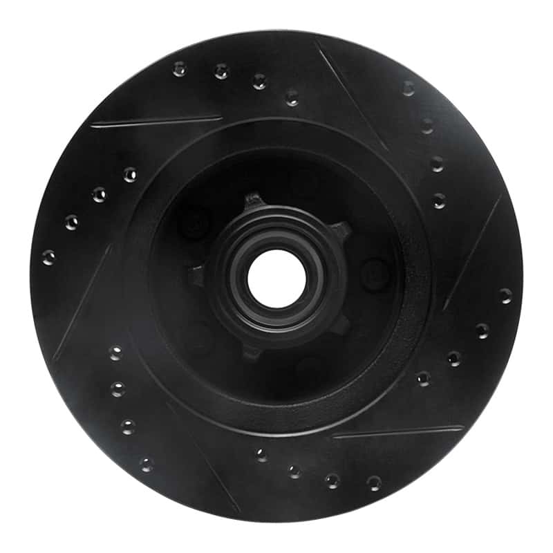 R1 Concepts — R1 67-74 Buick Gran Sport Front Left Drilled & Slotted Black Brake Rotor
R1 Brake Rotor Drill - view 5