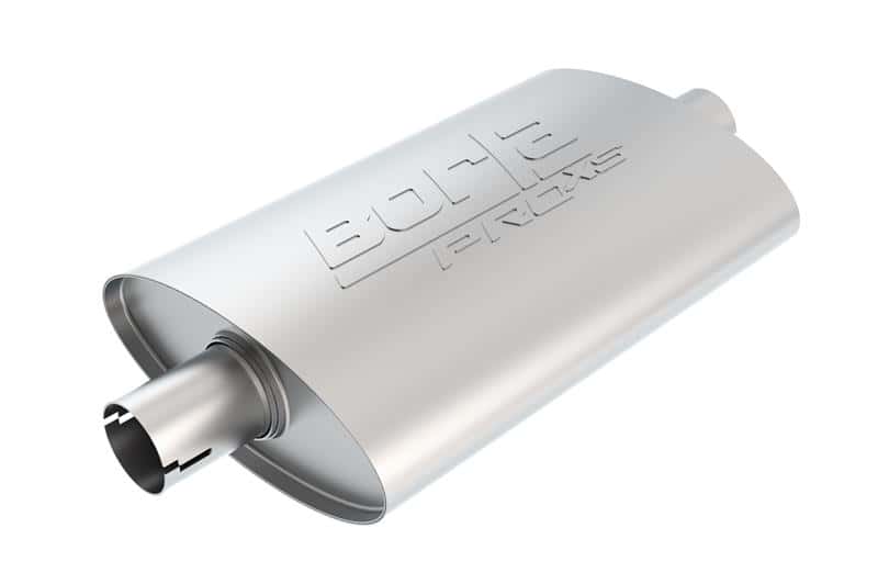 Borla — Borla Universal Pro-XS Oval 2.5in Inlet/Outlet Center/Center Notched Muffler
ProXS Muffler
Muffler - view 2