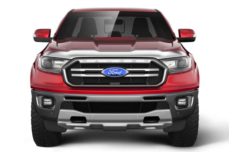 Husky Liners — Husky Liners 19-23 Ford Ranger Aeroskin Hood Protector - Chrome
AEROSKIN - view 3