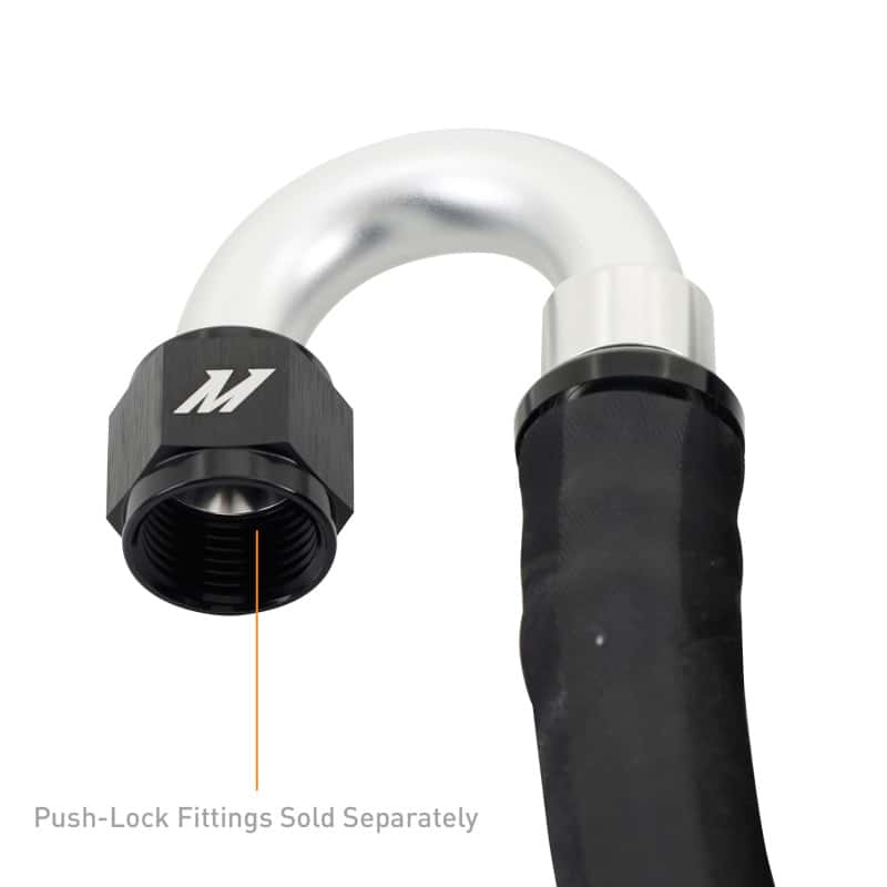 Mishimoto — Mishimoto Push Lock Hose, Black, -10AN, 240in Length
Push-Lock Hose - view 4