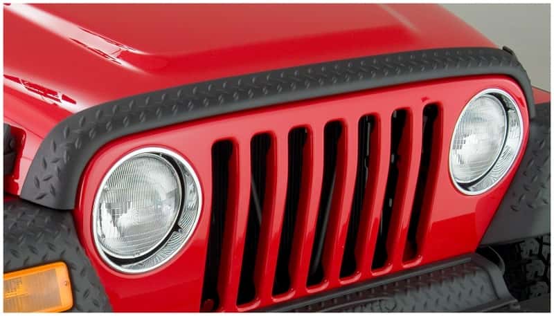 Bushwacker — Bushwacker 98-06 Jeep TJ Trail Armor Hood Stone Guard - Black
Hood Protector
Trail Armor - view 2