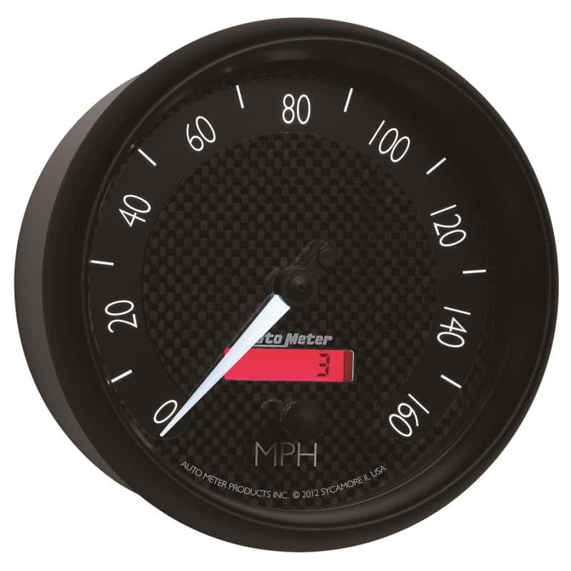 AutoMeter — Autometer GT Series 5in In Dash 0-160 MPH Electronic Programmable Speedometer
5" SPEEDO, 160 MPH, - view 12