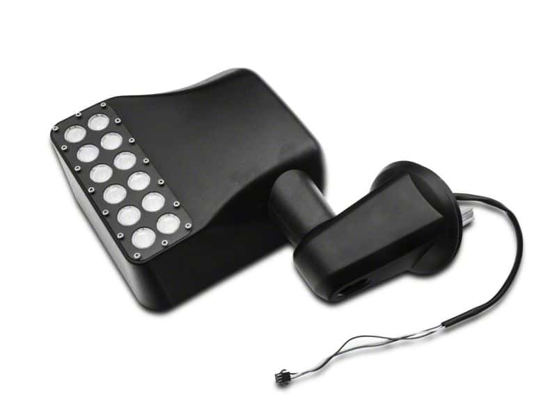 Raxiom — Raxiom 07-18 Jeep Wrangler JK Off-Road LED Manual Mirrors w/ Turn Signals
Mirrors - view 9