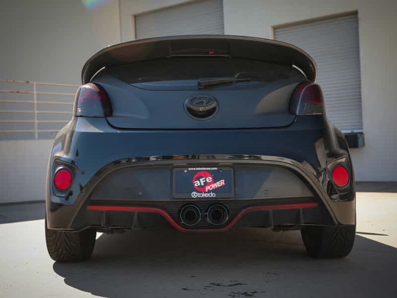 aFe — aFe Takeda 2-1/2in to 3in SS-304 Cat-Back Exhaust w/ Blue Flame Tips 13-17 Hyundai Veloster L4-1.6L
Cat-Back Exhaust - view 7