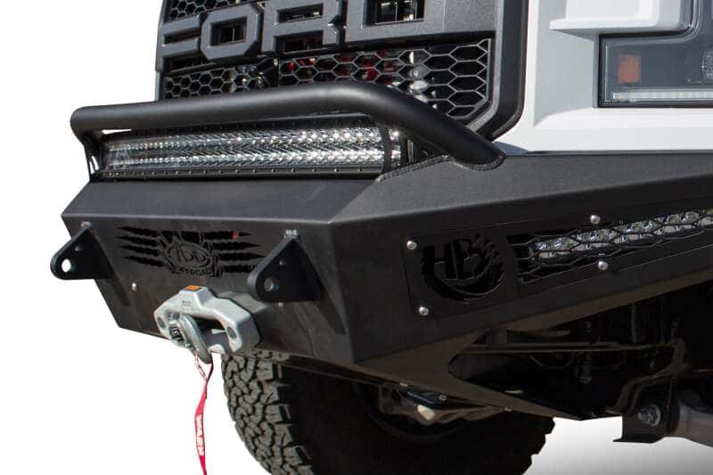 Addictive Desert Designs — Addictive Desert Designs 17-18 Ford F-150 Raptor HoneyBadger Front Bumper w/ Winch Mount
Bumper- Front
Bumpers - view 25