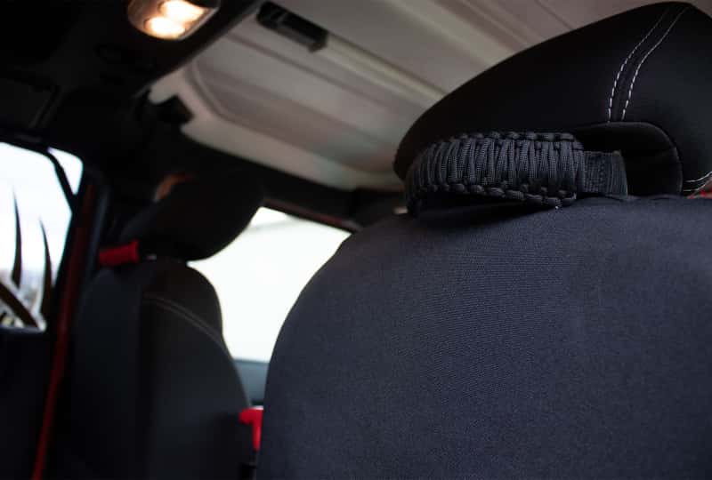Fishbone Offroad — Fishbone Offroad Head Rest Paracord Grab Handles - Black - view 6