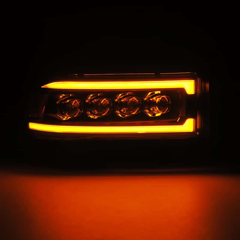 AlphaRex — AlphaRex 94-01 RAM 1500 NOVA LED Proj Headlights Blk w/Activ Light/Seq Signal/SB DRL
Projector Headlights - view 1