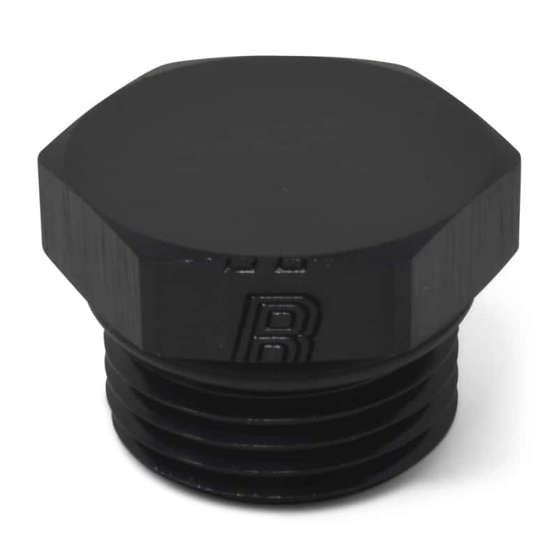 Russell — Russell Performance -8 AN Straight Thread Plug (Black)
Adapter Fitting - view 4