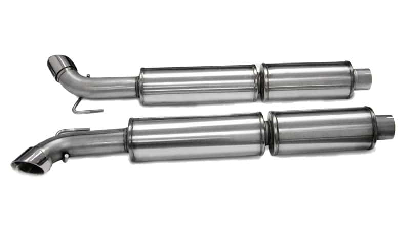 CORSA Performance — Corsa 2003-06 Dodge Viper 8.3L Polished Sport Cat-Back Exhaust (2.5in Inlet for Use w/ Stock Conv.)
Exhaust - view 3