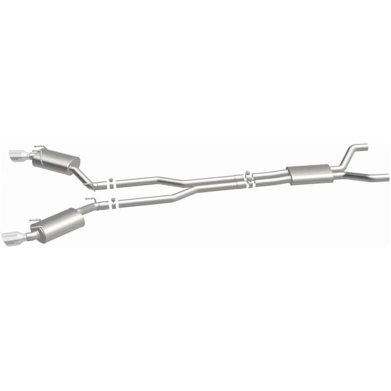 Magnaflow — MagnaFlow Cat-Back Stainless Dual Split Rear Exit 4in Polished Tips 11-15 Chevy Camaro 3.6L V6
Cat-Back - view 3