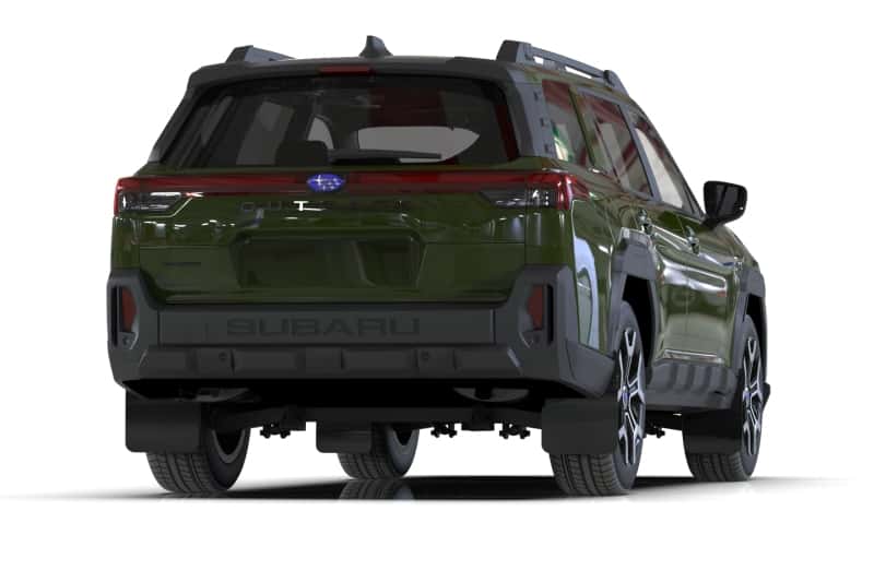 Rally Armor — Rally Armor 2026 Subaru Outback (Incl. Wilderness) Black Mud Flap - Metallic Black Logo
Mud Flap - view 2