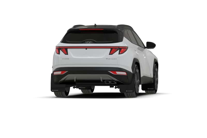 Rally Armor — Rally Armor 22-24 Hyundai Tucson Black UR Mud Flap w/White Logo
Mud Flap - view 2