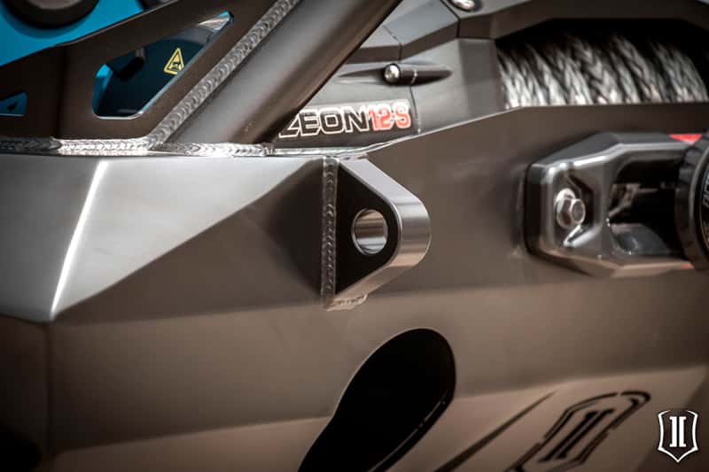ICON — ICON 07-18 Jeep Wrangler JK Pro Series Front Bumper Rec Winch Mount w/Bar/Tabs
FRONT BUMPER - view 9